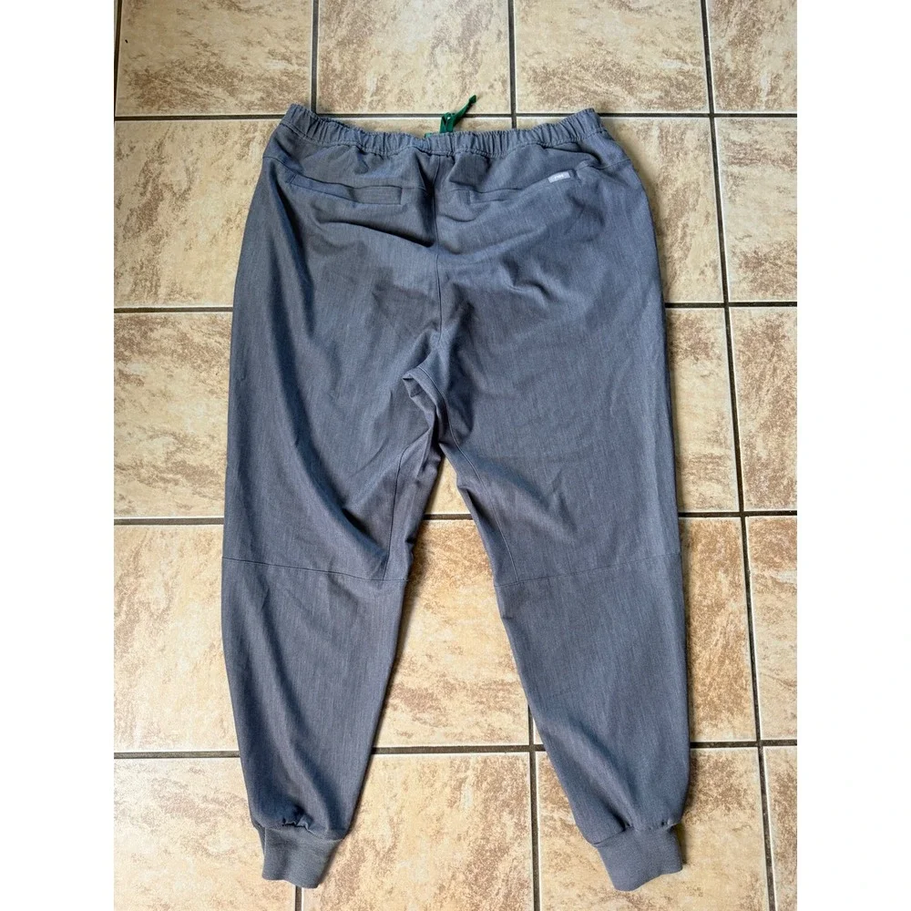 FIGS Tansen Jogger Scrub Pants Mens XXL Heather Grey Technical Collection‎